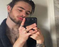 He has peircing in his ears and also loves to wear various rings in his hands.